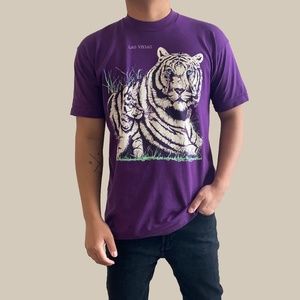 Vintage Single Stitch Tiger Las Vegas T-Shirt